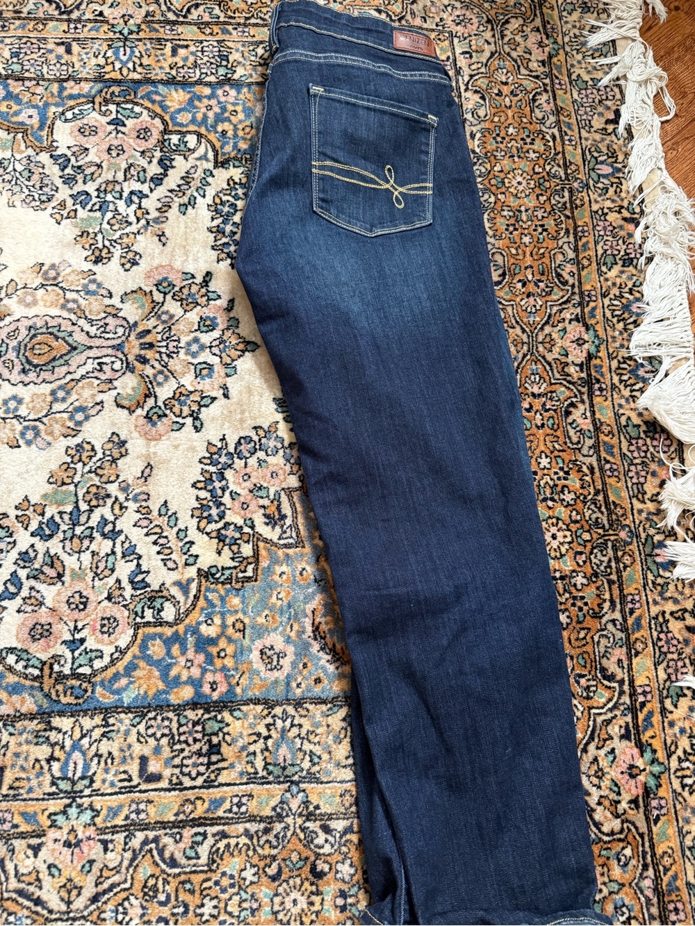 Levi's Women's Dark Indigo Straight Leg Jeans